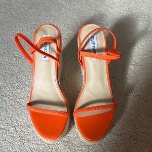 Steve Madden Women's Orange Sandals